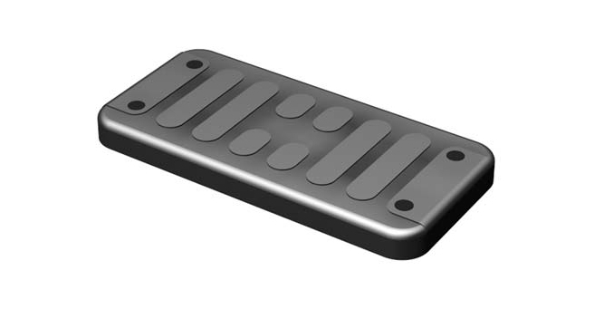 GL Jones Playgrounds - Adult Flat Rubber Seat