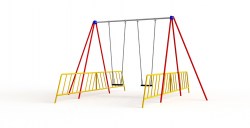 a005_007_2.9m_swing_2_flat_seats_2_guards_front